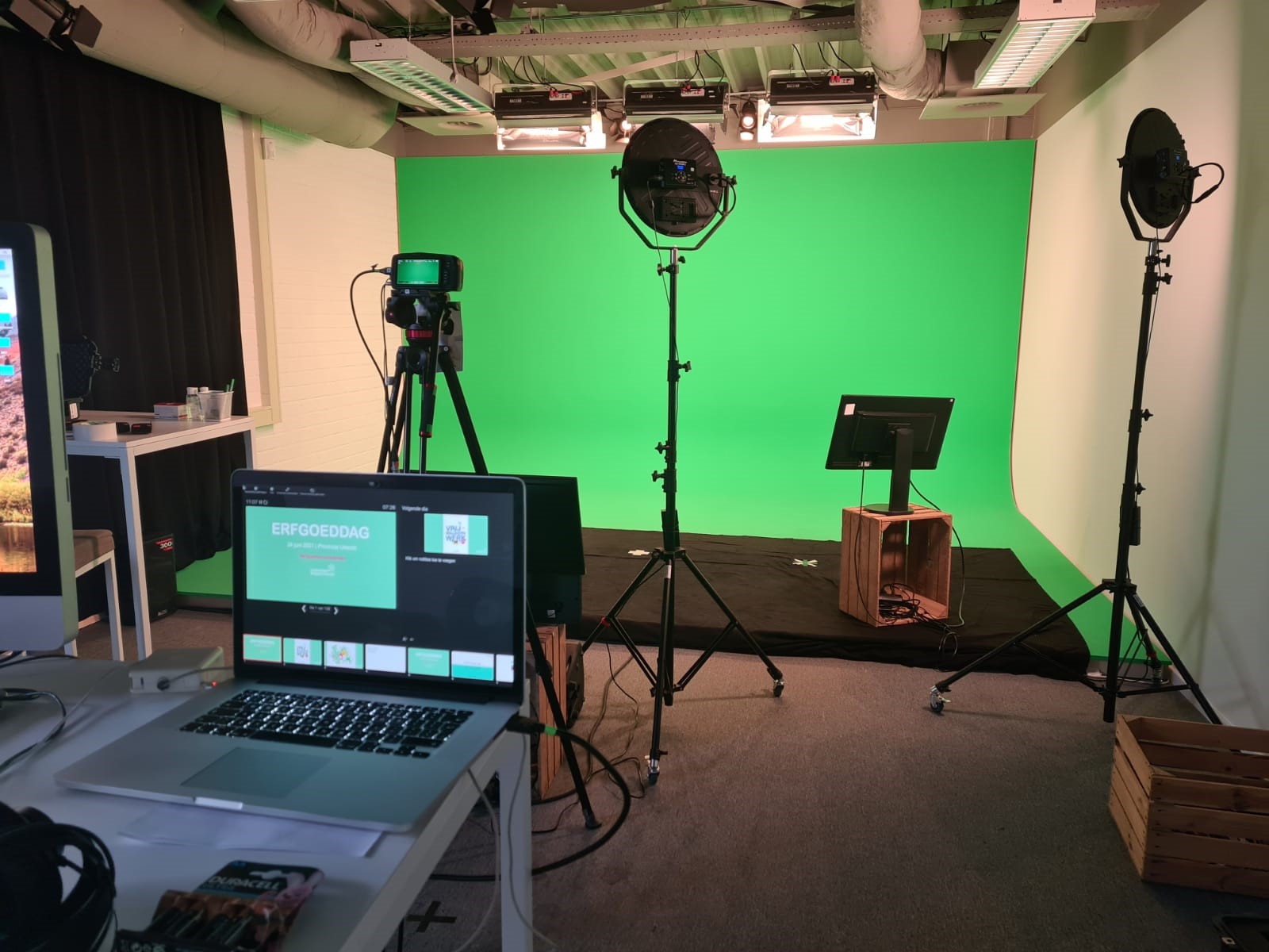 Erfgoeddag Studio Met Green Screen