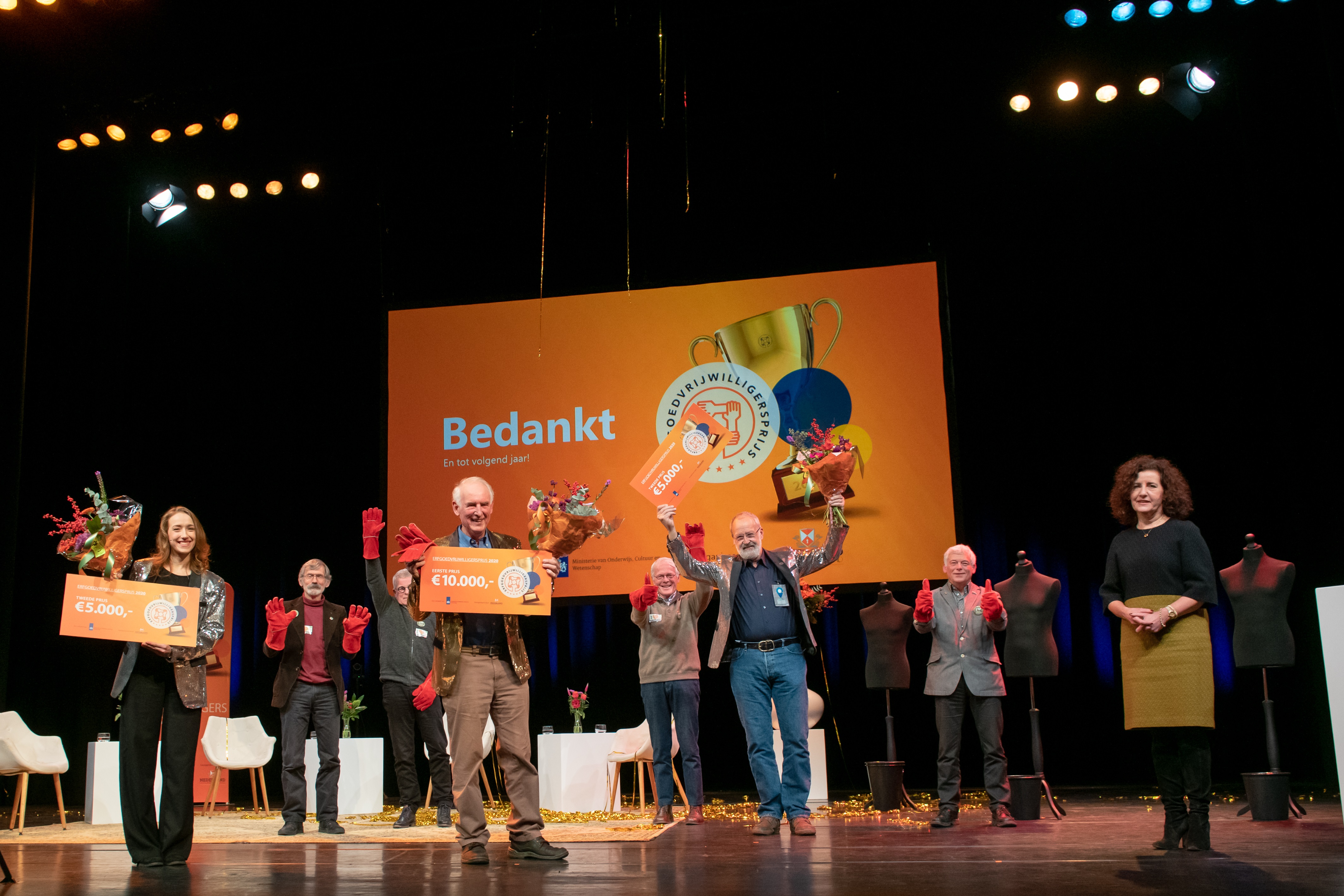 Uitreiking Erfgoedvrijwilligersprijs 2020