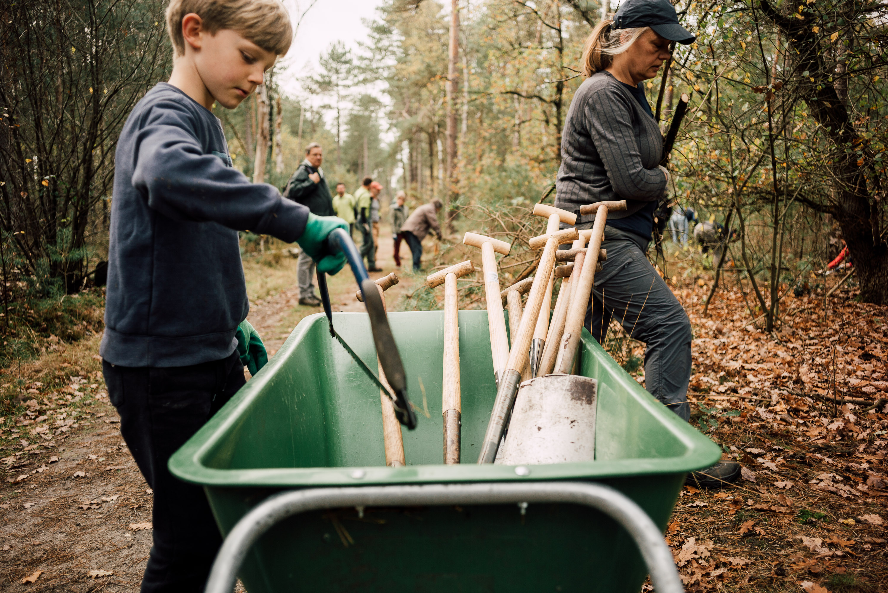 Natuurwerkdag 2022 Boswerk Op Bornia