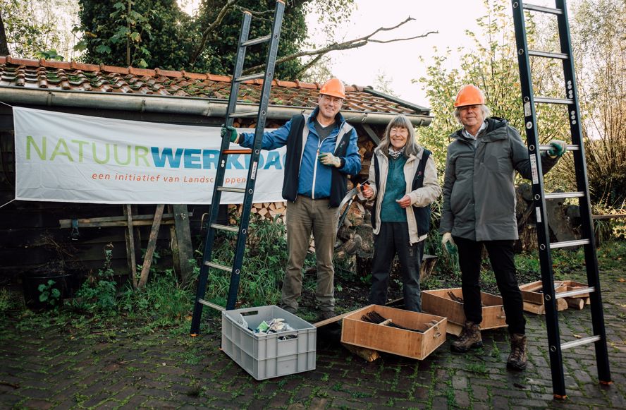 Natuurwerkdag 2022 Ivo Hennie Jan