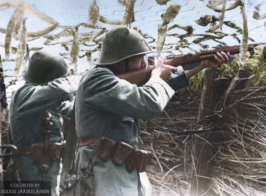 Two Dutch Army Soldiers At The Trenches During The Battle Of The Grebbeberg May 1940B2 47600409752