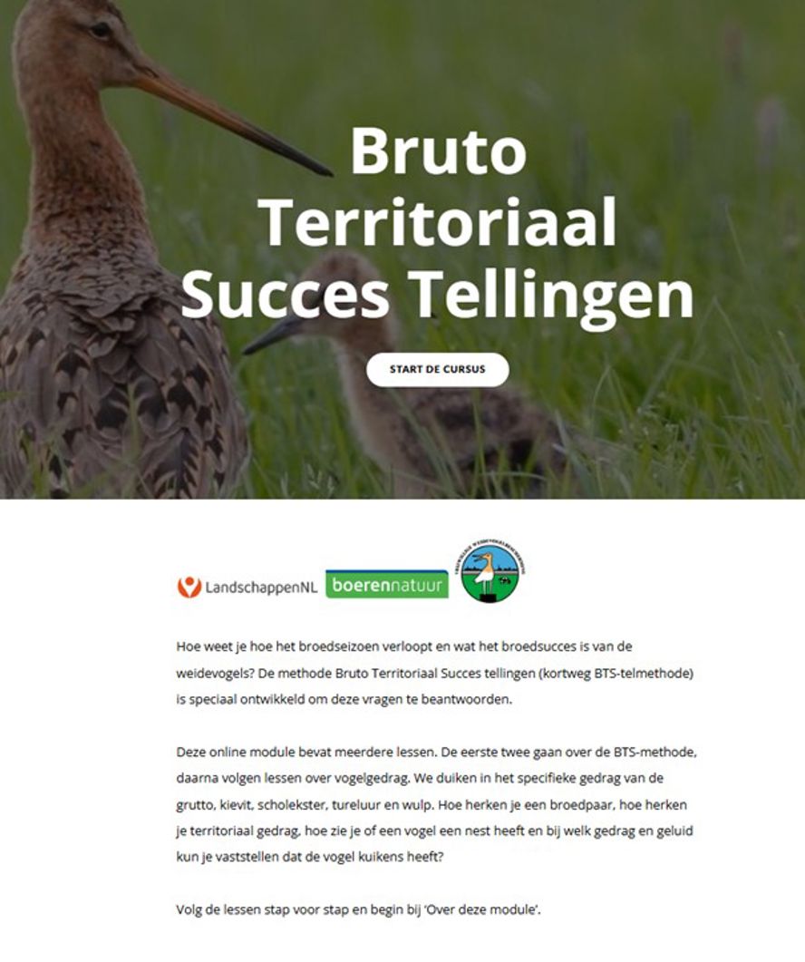 Screenshot 1 Start Van De Online Lesmodule