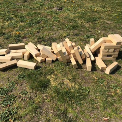 Speel Mee! JENGA XL GROEN